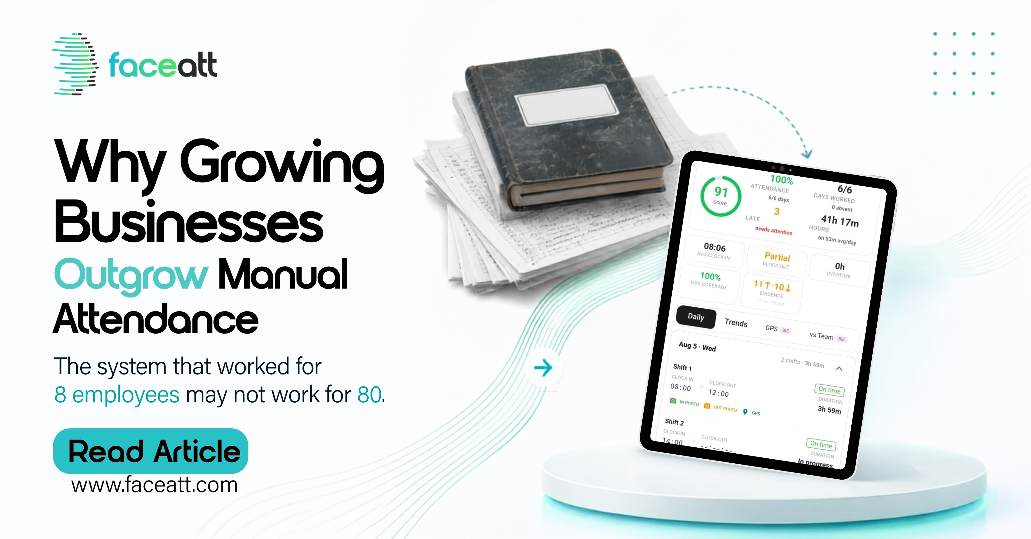 Why Growing Businesses Outgrow Manual Attendance